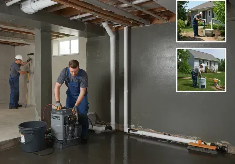 Basement Waterproofing and Flood Prevention process in West Liberty, KY